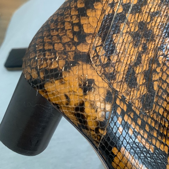 Sandro Python Effect Booties - Picture 4 of 9